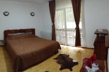 Фото номера Двухместный номер с 1 кроватью и балконом Лоджи Cabana Barlogul Lupilor г. Berevoeşti 3